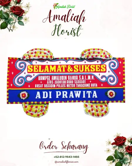 Papan Bunga Ucapan Selamat Sukosari Lor